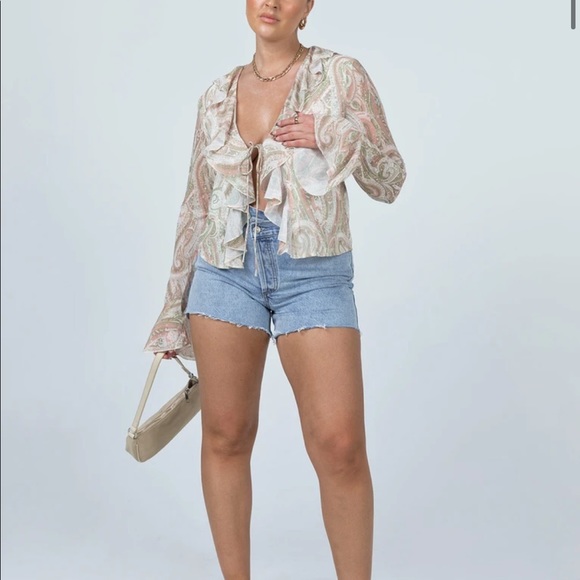 Boho paisley top 💫 - Picture 2 of 5